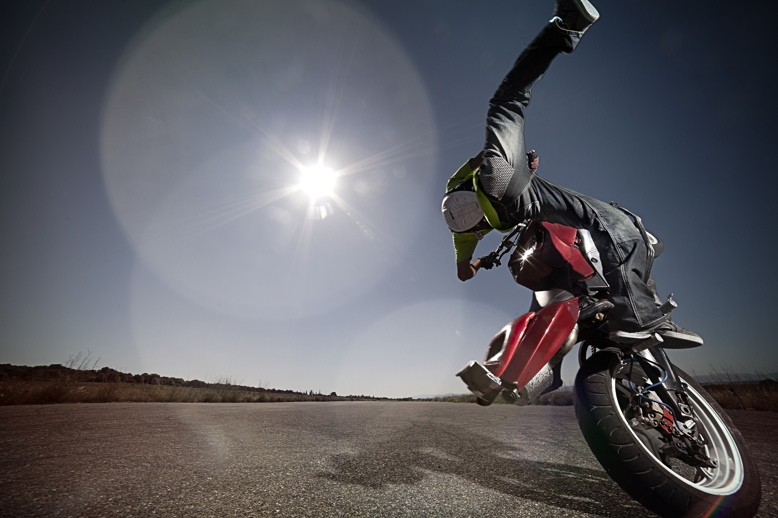 Motor bike Stunt rider