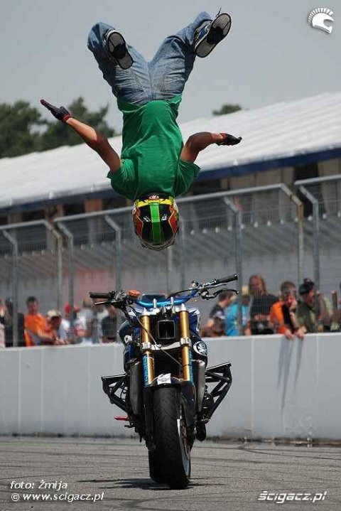 Motorbike acrobatics Rider