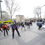 Plaza - Frestyle football flash mob
