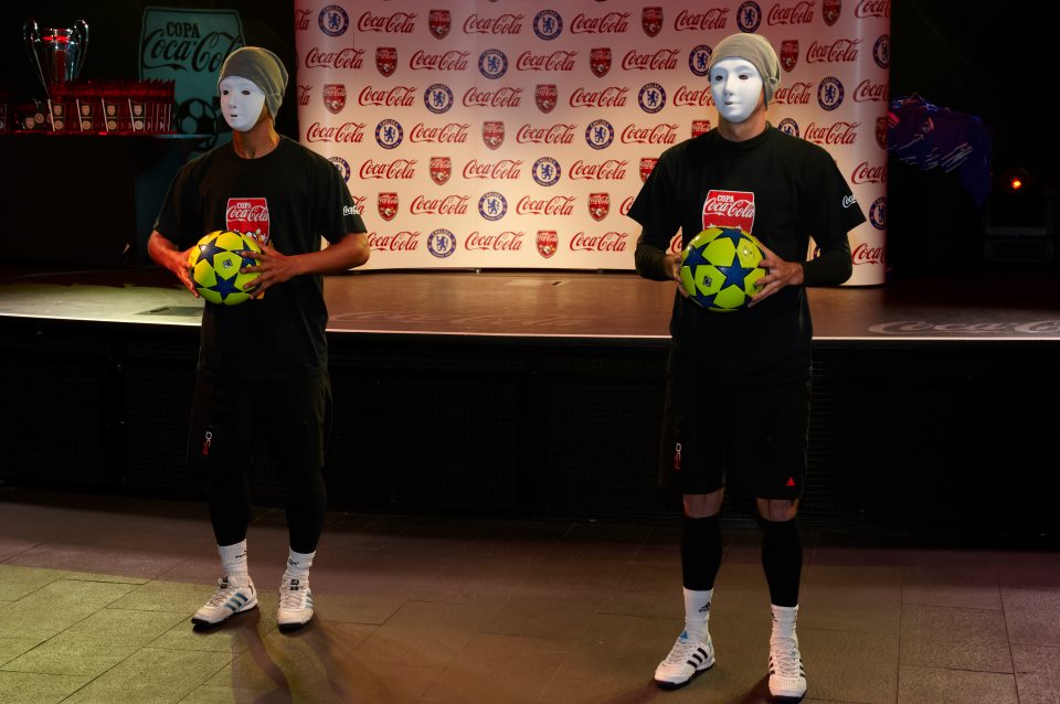 Masked Football Freestylers