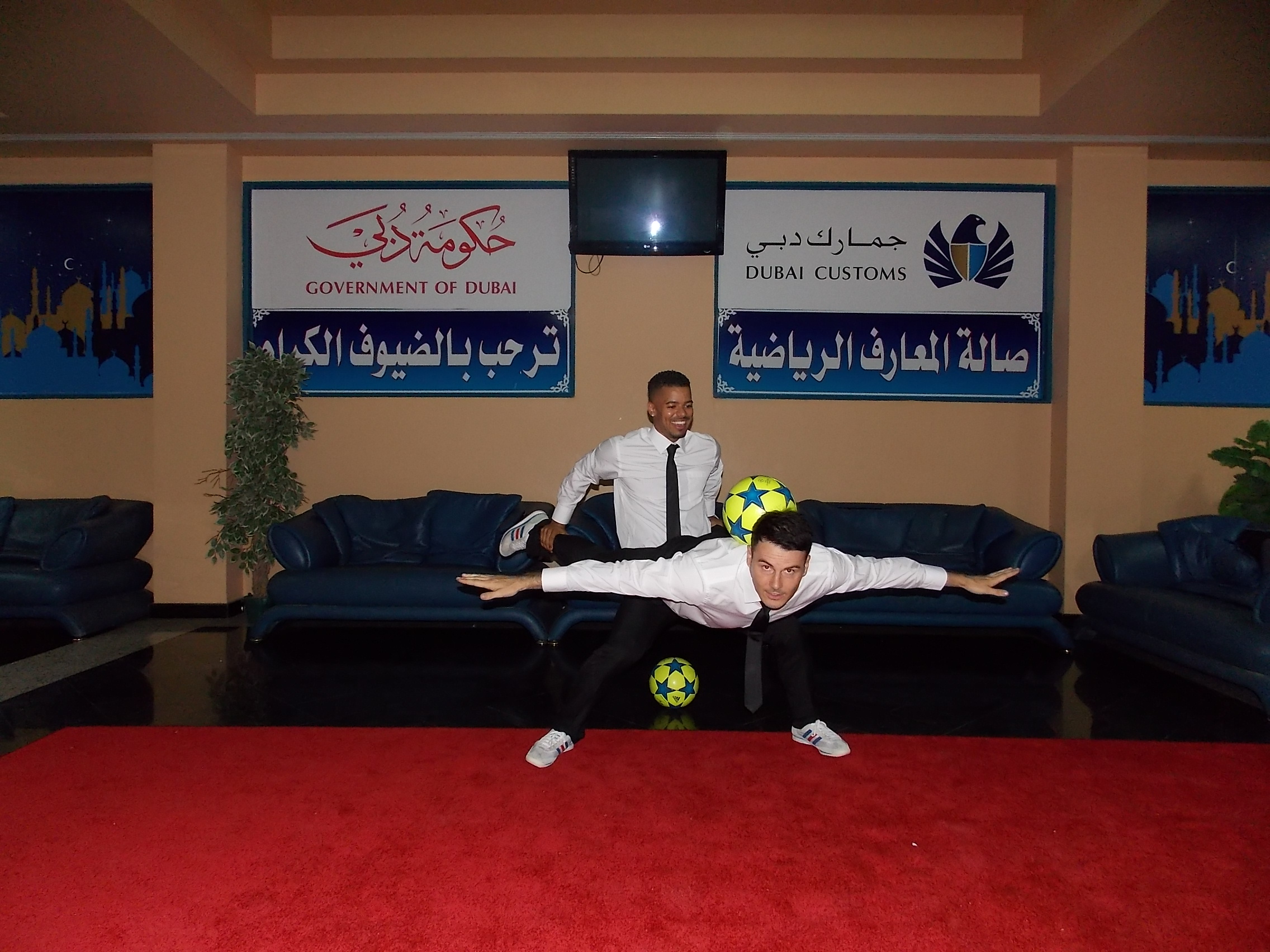 Freestyle Footballers in Dubai UAE