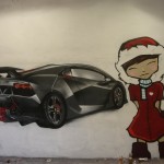 Graffiti at Christmas Events