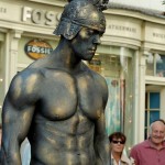 Gladiator - human statue