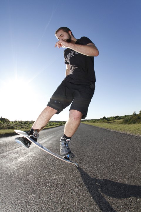 Freestyle Skateboard Artist