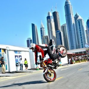 Live Motorbike stunt show