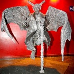 Gargoyle Levitating Statue