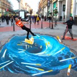 Street creative 3D artwork
