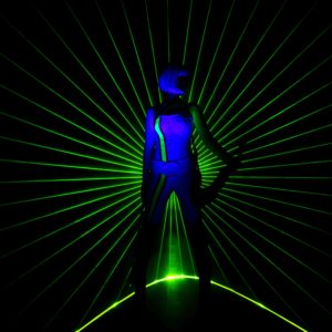 Entertainer - violin laser