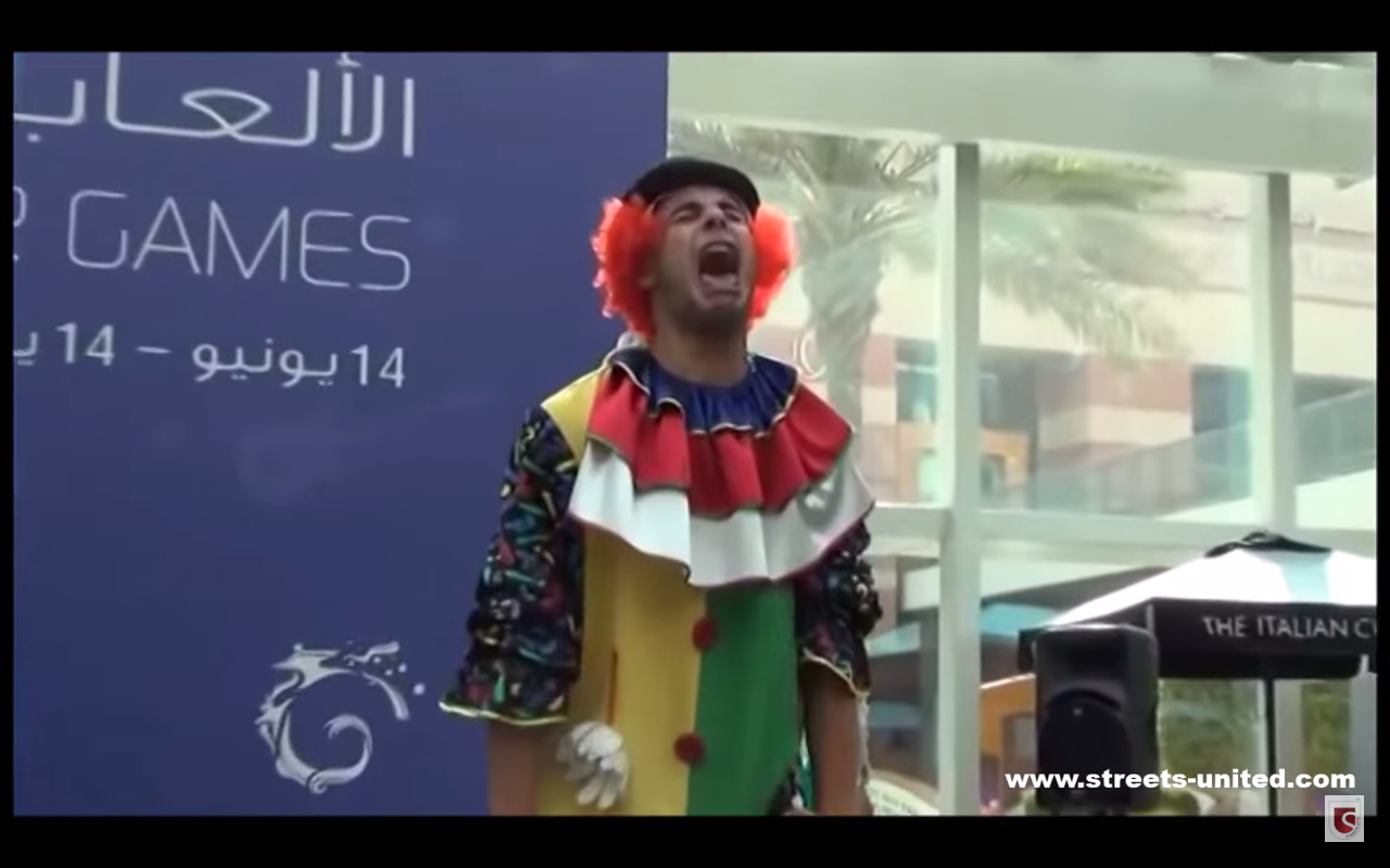 Clown Entertainer Middle East