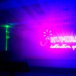 Illuminated Logo Stage Laser show