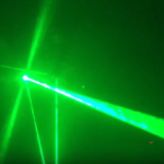 Female Laser light Stage Show