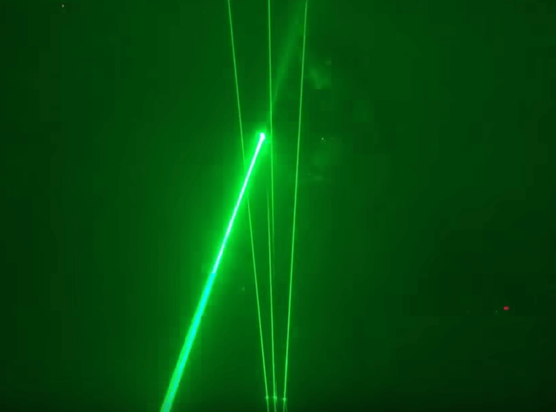 Female laser Show