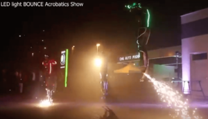 LED Light Show Stunts