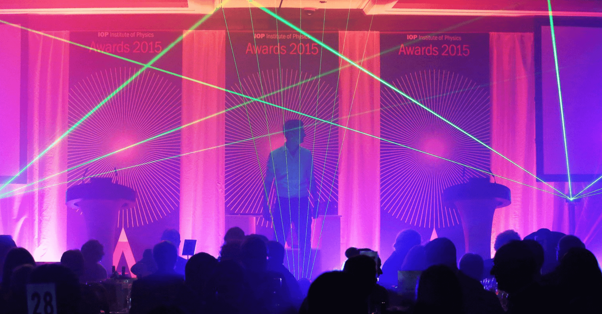 Laser Harp Performer for Events