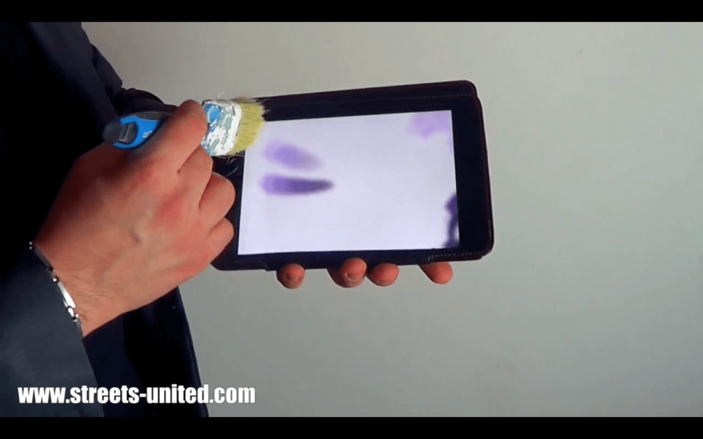 Magic using an ipad or tablet