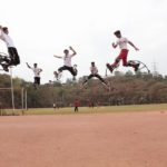 Performers Stunt jumpers