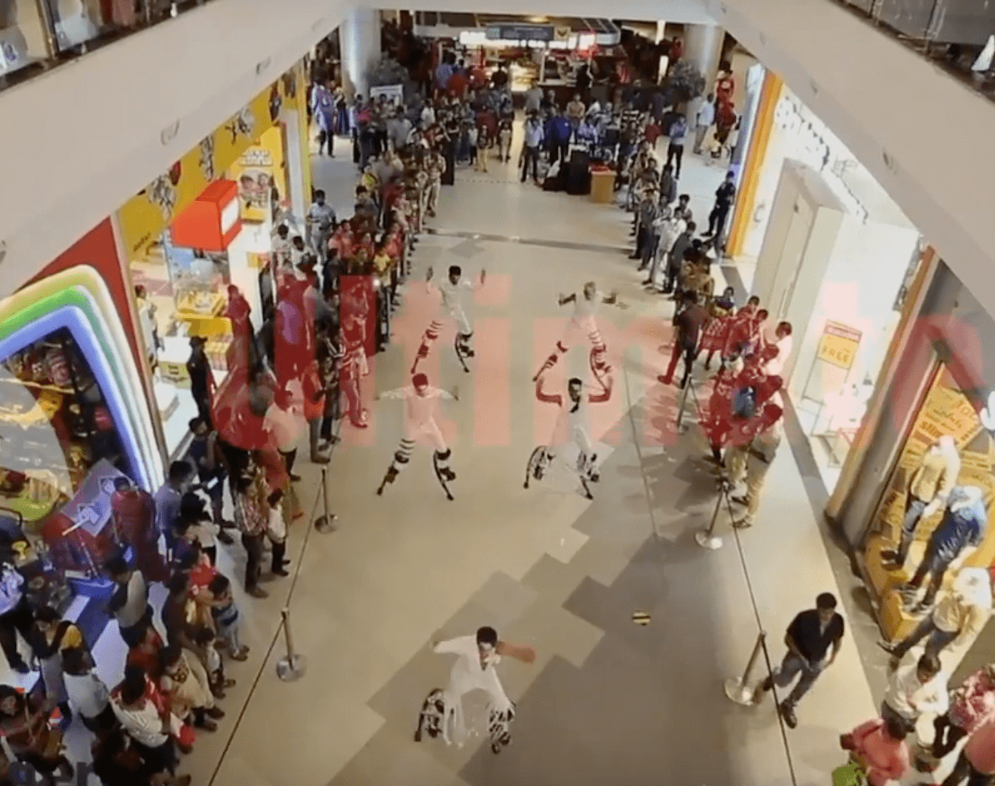 Shopping Center Stunt Performers
