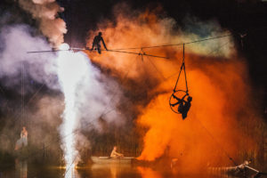 High Wire Entertainers for PR Stunts