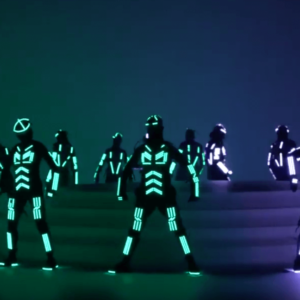 Amazing Projection Mapping LED Light Dance Performers for Events