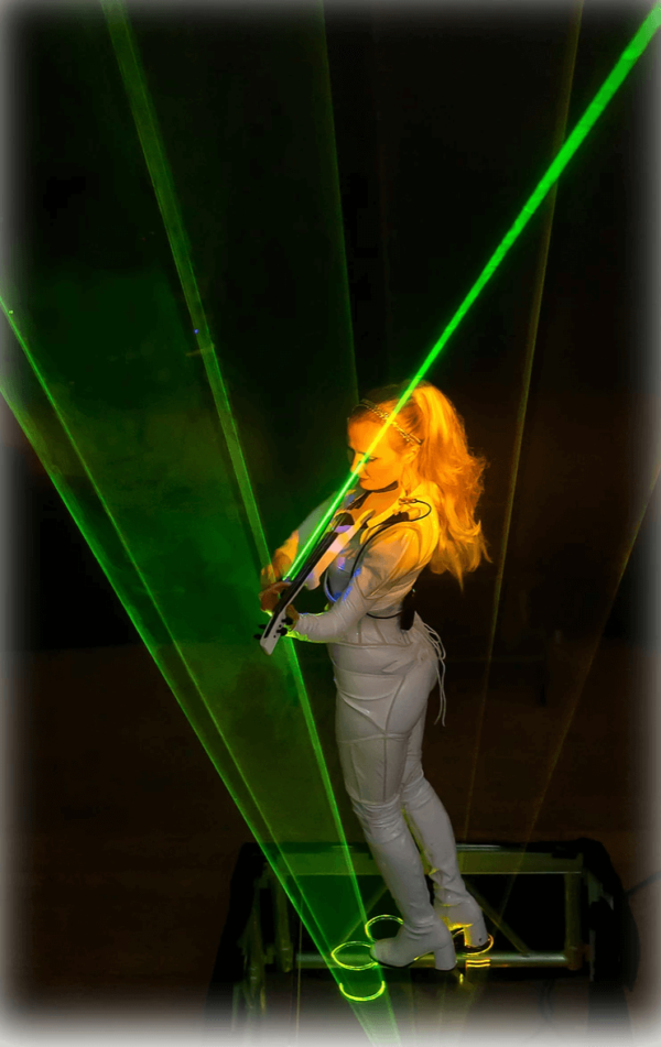 Performer Violin Laser