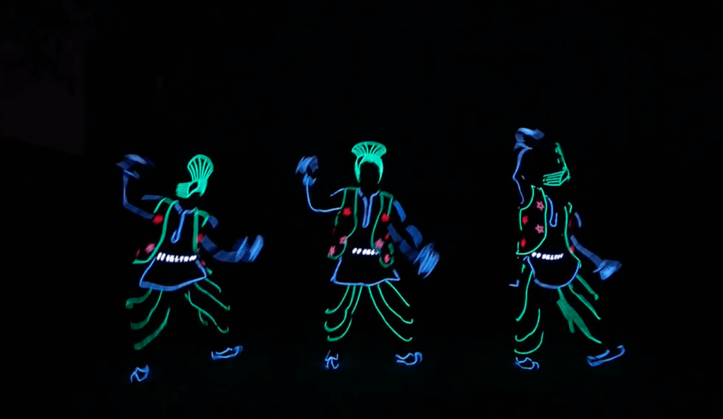 LED Dance Entertainers For Cultural Events