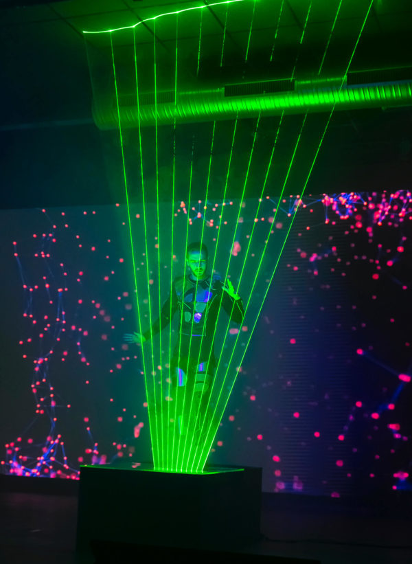 LED light laserman