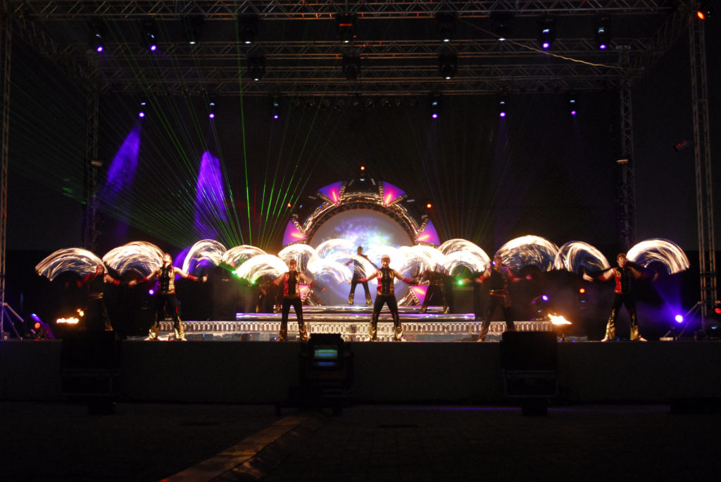 LED light tech EVENT Show for events