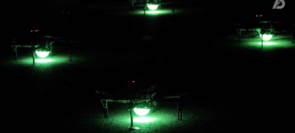 Visual LED light Drone FLASHING Show for Events