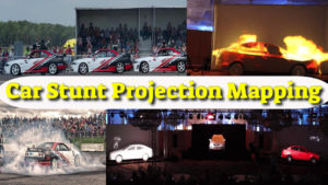 Car STUNT and Projection Mapping ENTERTAINMENT