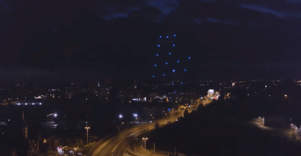 European CHOREOGRAPHED Drone Performance Shows