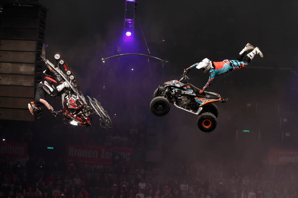 Hire a STUNT Show TOUR for ARENA Events