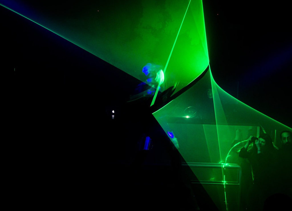 Laser performers for events