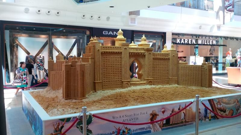 Sand Sculpture artists for Shopping mall events in the MIDDLE EAST 